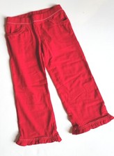 Gymboree Girls 2T Burst of Spring Red Ruffle Pants NWT Retail 2011 Strawberry