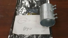 C-H 2" New EMT Zinc Plated Steel Set Screw Couplings