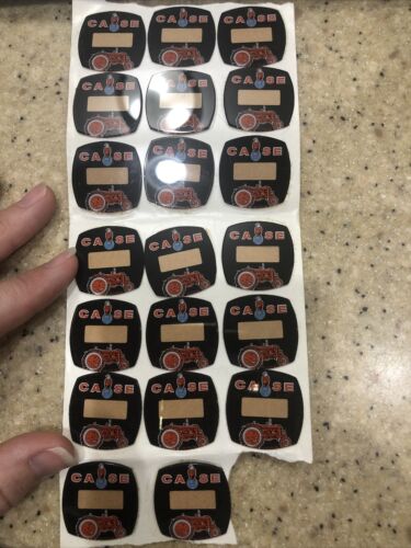 NOS Vintage Neuheit Digital Watch Faces Case Tractor Eagle Logo