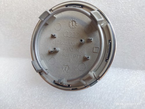 Origine 4x Centre de roue Audi 69mm Cache moyeu de jante Audi Cabochon Centraux - Imagen 2 de 6