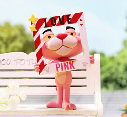 POP MART Pink Panther Expressing Love Happy Moments Figur Spielzeug Valentinstag Geschenk - Bild 1 von 6