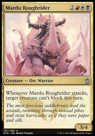MTG Magic the Gathering Mardu Roughrider (187/282) Khans of Tarkir LP - Bild 1 von 1