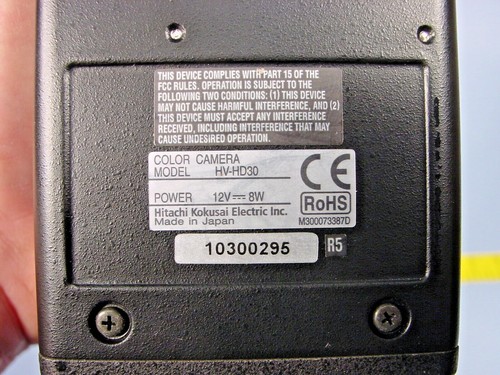 Hitachi HV-HD30 1/3 inch 3 Chip C-MOS HDTV 1080i or 720p HD Camera "Tested" - Picture 4 of 4