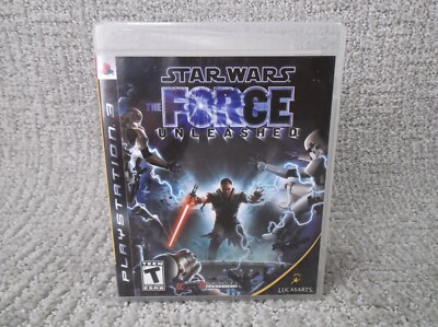 Star Wars The Force Unleashed PS3 PlayStation 3  - Complete CIB