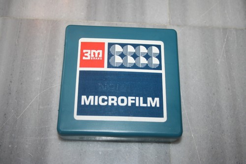 Lot 3 Boites d'expédition Microfilm 3M Brand 8 mm Bobine Film Package Vintage - Photo 5/9