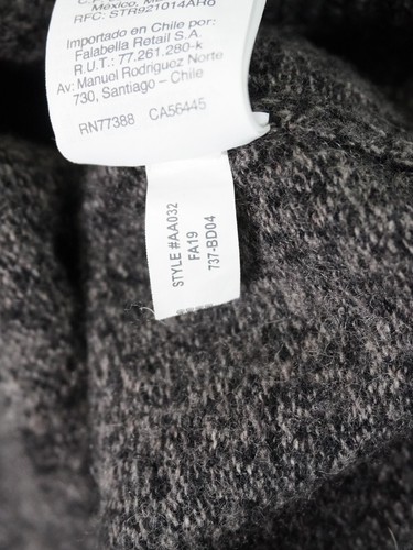 J Crew Sweater Mens Large Shawl Collar Gray Lambswool Preppy Pullover Casual - Picture 7 of 9