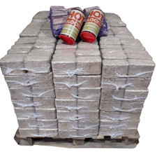 Hotblocks Festive Pallet, Wooden Briquettes, Kindling and Firelighters 349.00 per lighter