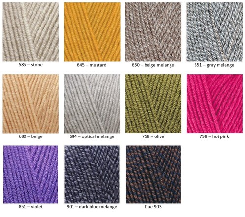 Garn Alize Lana Gold Classic Garn Alize Lanagold Garn Wollmischgarn Wolle Garn - Bild 6 von 8