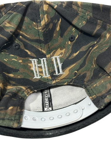 VINTAGE FARMS MARKET HAWAII OG LIMITED DROP CAMO CAMOUFLAGE DRUCKKNOPFLASCHE MÜTZE - Bild 7 von 10