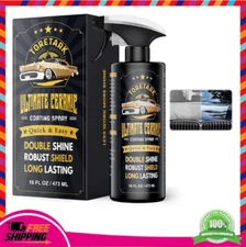 Car Ceramic Coating Spray 16 oz. Nano Wax, Quick & Long Lasting Shine
