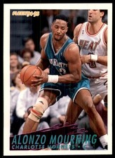 1994-95 Fleer Alonzo Mourning Charlotte Hornets #27