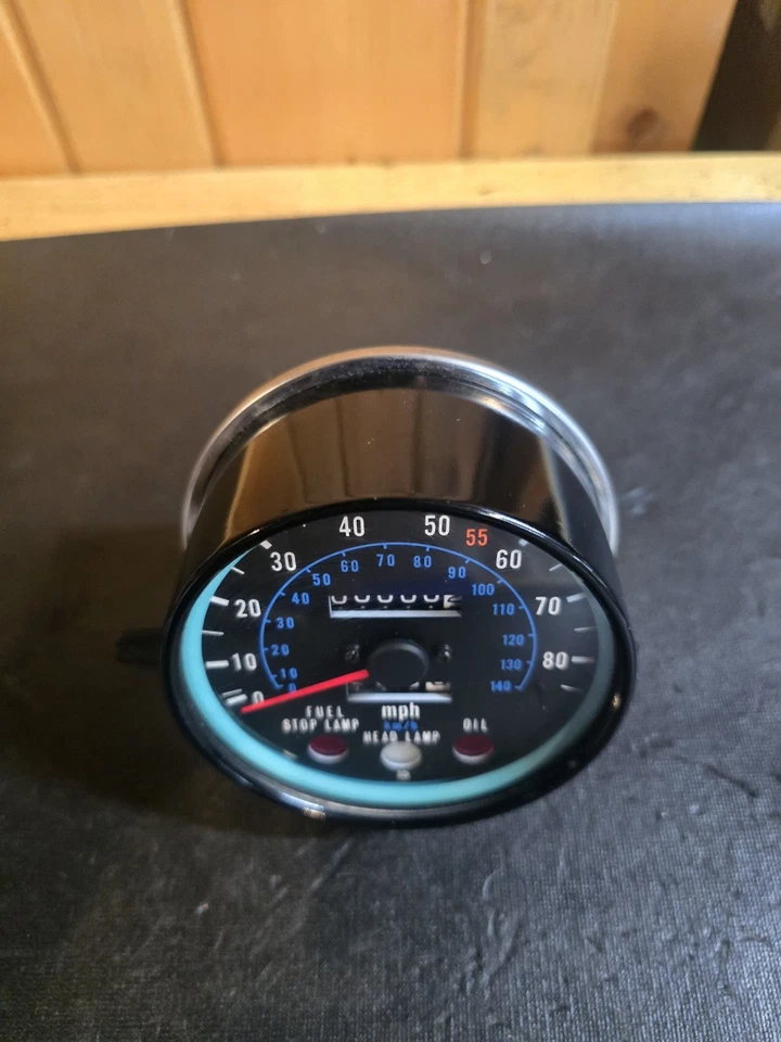 Kawasaki 1980 KZ750 KZ750H 750 LTD OEM NUEVO VELOCÍMETRO  Foto 2 de 4