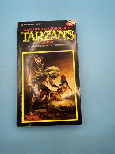 Tarzan by Edgar Rice Burroughs Lot of 10 Vol 15-24 Books Ballantine - Picture 11 of 22