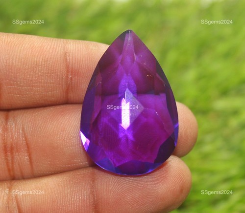 Piedras preciosas de diseño facetadas sueltas creadas en laboratorio de la India - Imagen 19 de 56