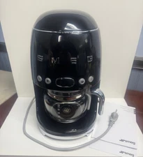 DEMO MODEL - SMEG 50'S RETRO LINE DRIP COFFEE MACHINE IN BLACK / BDC-B05