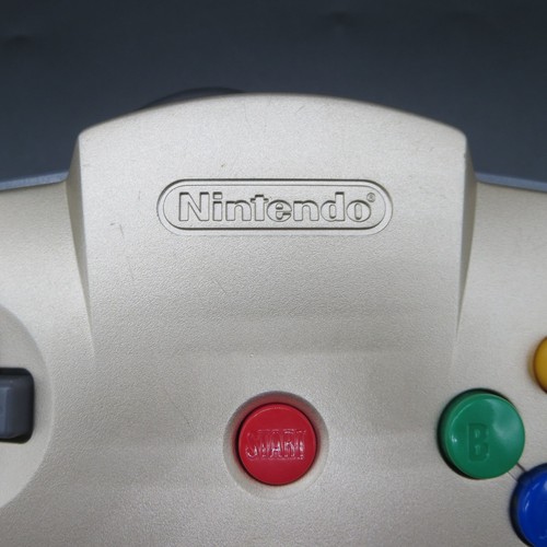 Nintendo 64 Controller Bros Gold NUS 005 N64 OEM - Picture 2 of 12