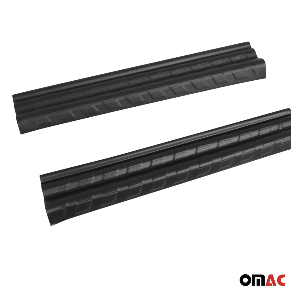 Couverture de Seuil de porte pour Mercedes Sprinter 2006-2018 ABS Noir 2 Pcs - Photo 3/4
