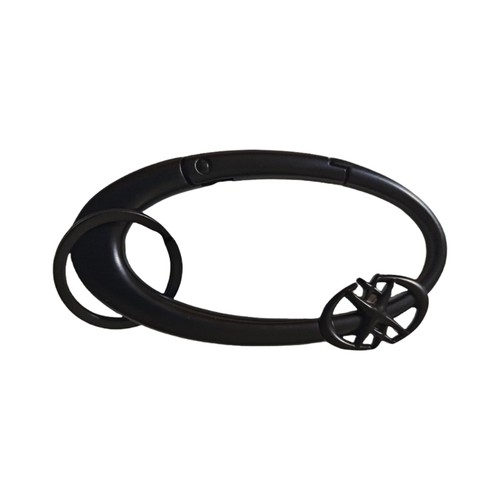 Porte-clés Trendy Duals Star avec fermeture à pression sécurisée ressort activé porte-clés - Photo 4/10