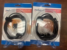 Mobile Security Lock Cable with 2 keys Brand New (Set of 2)