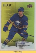 2021 Upper Deck Allure Rainbow Yellow Green Mattias Samuelsson #R-37 READ 1r79