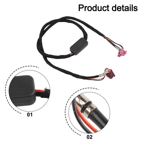 For BMW NBT For EVO Video Cable 80CM LVDS Line for Display Connection 12 to 9V - Foto 3 di 24
