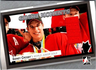 2006-07 ITG Great Moments Jersey Sidney Crosby 1/50 #GM-10