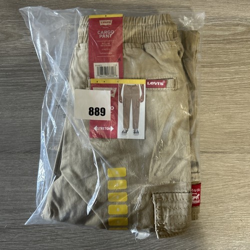 Levi’s Youth Pull-On Waistband Cargo Pants Stretch Khakis Size 6 Clothing New - Picture 2 of 4