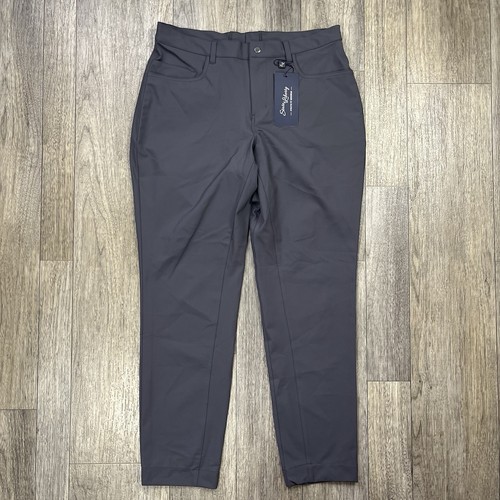 Pantalones chinos State & Liberty Tech para hombre 35x31 rendimiento golf ajuste atlético elásticos