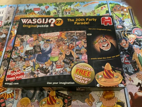 Wasgij Original No 27 The 20th Party Parade 1000 Pieces Complete