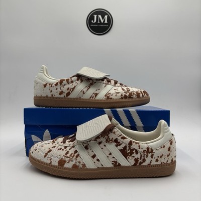 Adidas Samba LT Cow Print Brown White Size 9.5 Women s JS3931 IN HAND