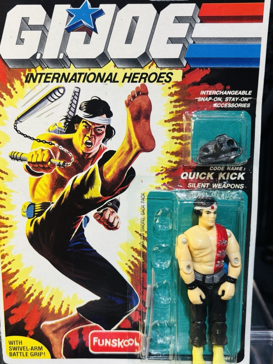 Funskool GI Joe Quick Kick International India Vintage Figure Toy