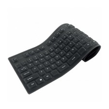 Manhattan Tastiera Flessibile in Silicone USB/PS2 - Modello KB-R109L
