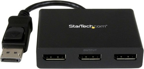 Versatile Multi-Monitor DisplayPort Hub: Dual 4K & 1080p Output for PCs - Picture 3 of 9