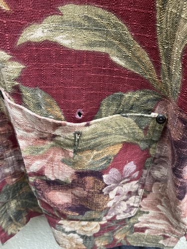 Vintage Smith & Hawken Canvas Chore Barn Jacket Oversized S-Cord Trim-2 Buttons Gone - Bild 10 von 11