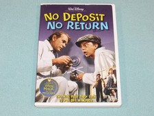 Disney's NO DEPOSIT, NO RETURN (DVD, 2004) ***Rare, OOP!***