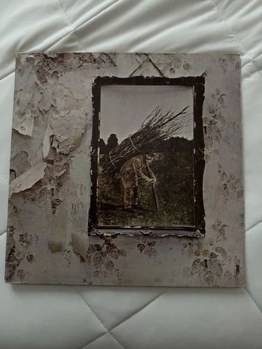 Led Zeppelin IV Untitled LP Vinyl Atlantic 1971 SD 7208 12" 33 RPM Stereo