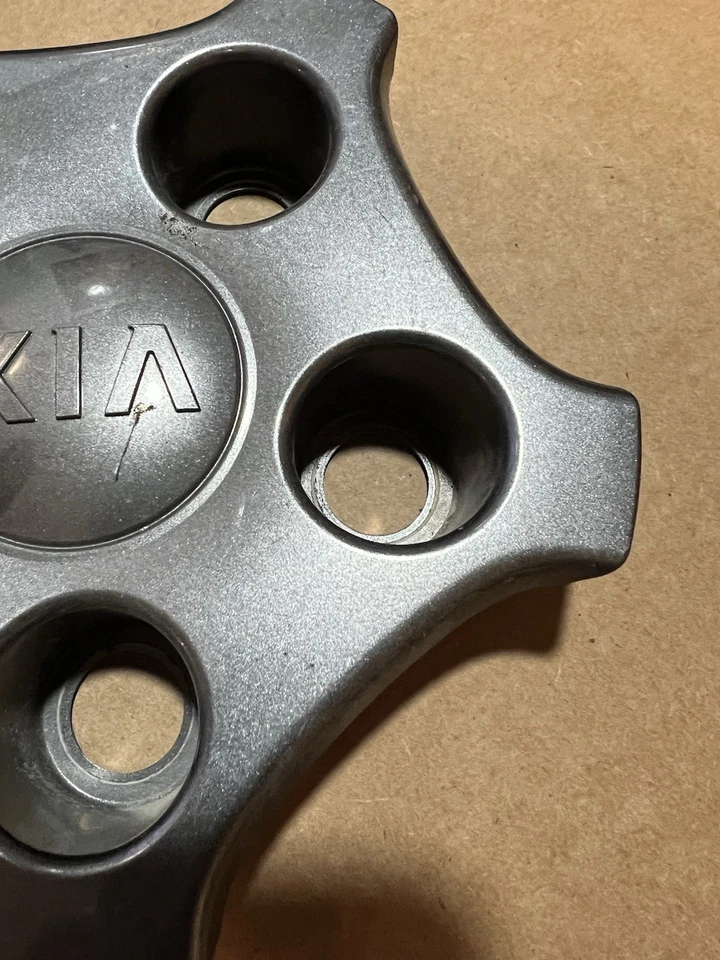 dark grey wheel center cap 2014 2015 2016 2017 2018 2019 KIA SOUL 52960-B2000 - Изображение 3 из 4