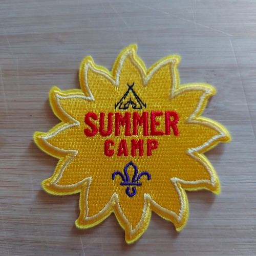 UK Scouting SUMMER Camp Blanket Badge NEW FOR SUMMER 2025