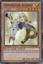 Constellar Algiedi - HA07-EN007 - Super Rare - 1st Edition - Heavily Played