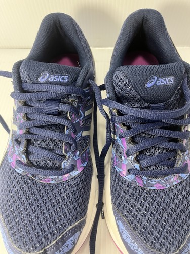Women's Running Shoes Size 6 Asics Gel Excite 4 Indigo Blue Orchid T6E8N - Picture 2 of 8