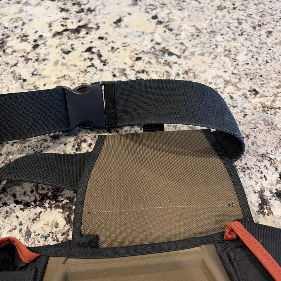 Bolsa de tiro Allen Eliminator básica doble compartimento con cinturón negra y oliva Foto 3 de 4