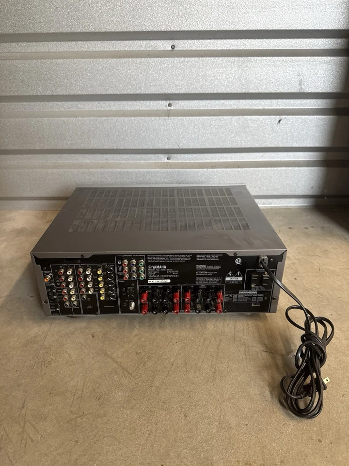 Yamaha HTR-5750 Receiver HiFi 6.1 Channel Home Surround Sound w/Remote bundle - Image 4 of 4