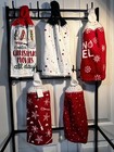 Christmas Hand Towels Crochet Topped