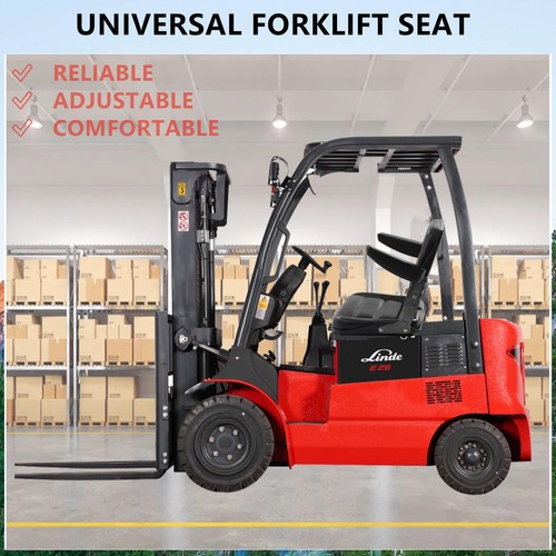 Replacement Forklift Seat Garden Tractor Seat Universal Lawn Mower Seat Tractor - Picture 2 of 8