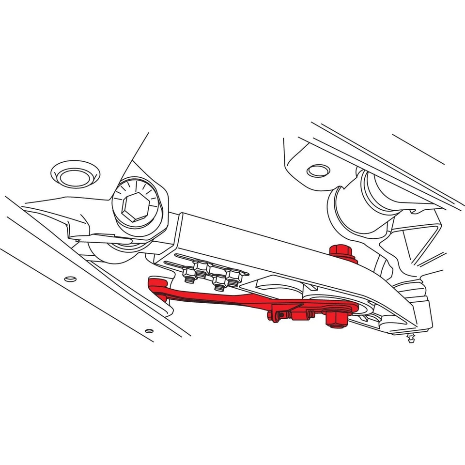 Kit de varilla giratoria de alineación SPC Performance 72630 para modelos Porsche 97-21 seleccionados Foto 2 de 4