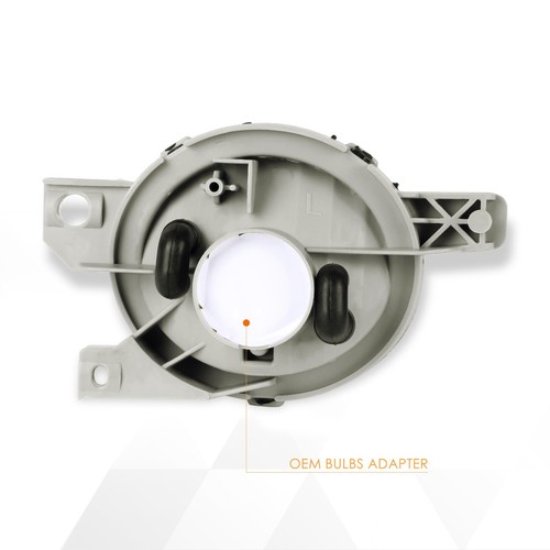 For 93-95 Honda Del Sol EG Clear Lens Front Bumper Driving Fog Light/Lamp Pair - Picture 5 of 5