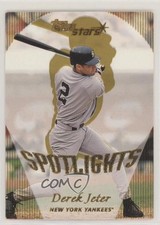 2000 Topps Stars Spotlights Derek Jeter #163 HOF 0u7