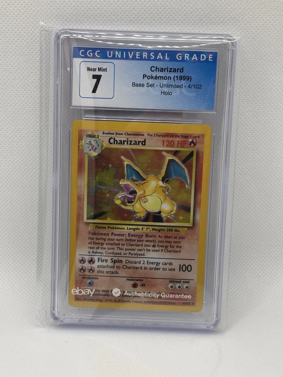 Pokémon TCG Base Set Grade 7 Individual Collectible Card Game
