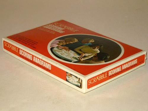 Vintage 1975 SCRABBLE Scoring ANAGRAMS Game! 180 Tiles COMPLETE in Original Box! - Picture 4 of 5