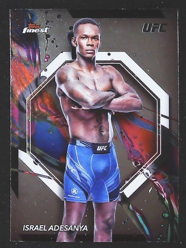 Topps Finest UFC Israel Adesanya #53 2024 - Imagen 1 de 2